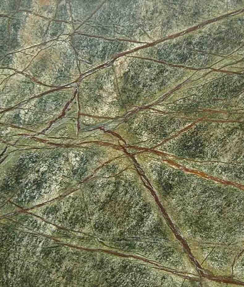 Rainforest Green Marble Slab