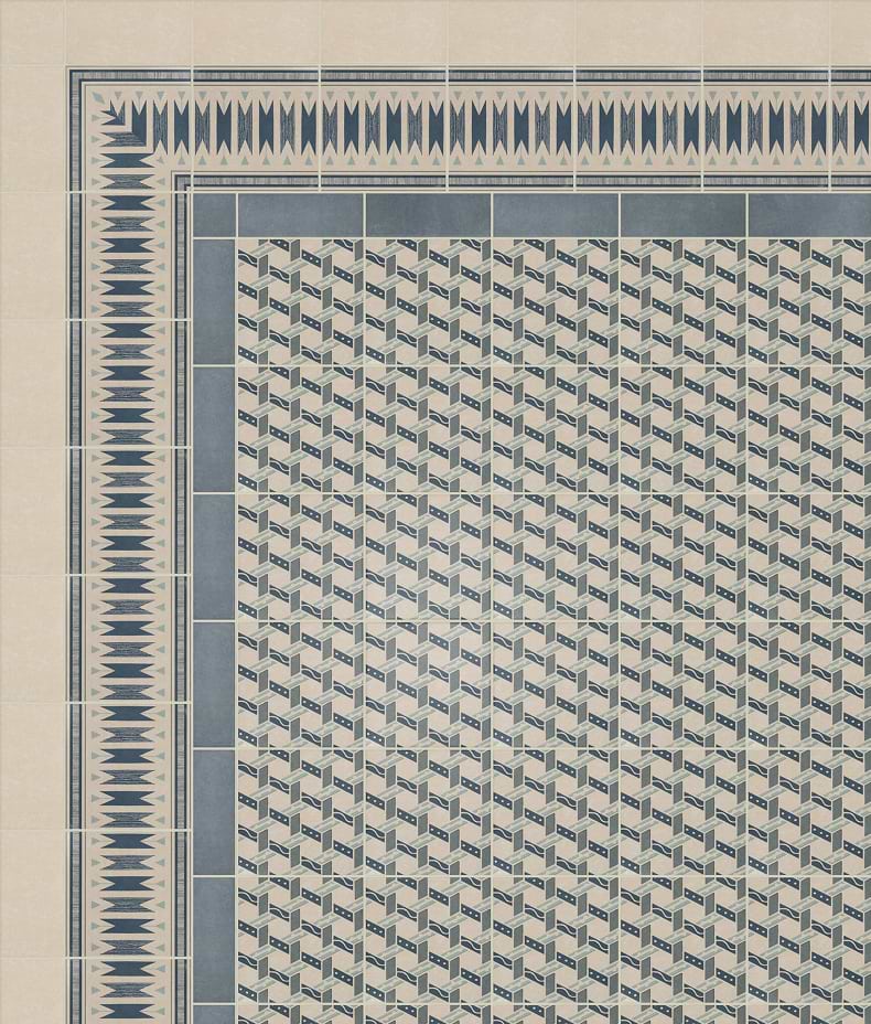 Aventuras Linen Field Porcelain