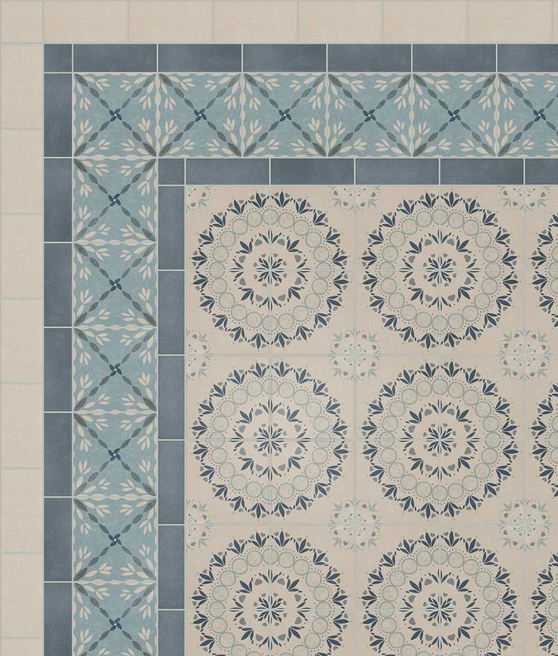 Aventuras Porto Blue Porcelain
