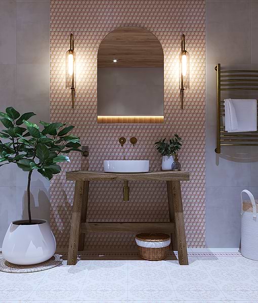 Aventuras Malla Terracotta Porcelain