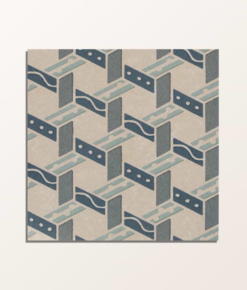 Aventuras Malla Blue Porcelain