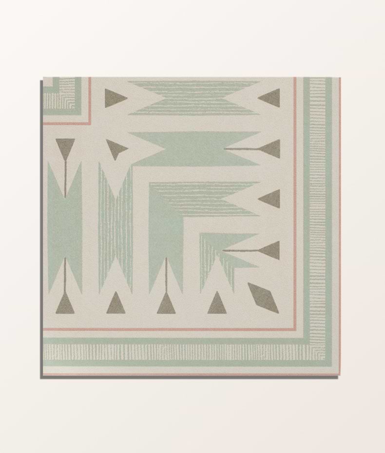 Aventuras Ziggy Corner Olive Porcelain