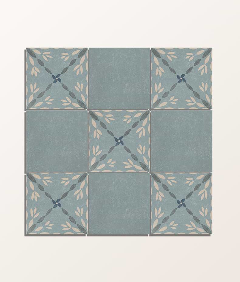 Aventuras Porto Blue Porcelain