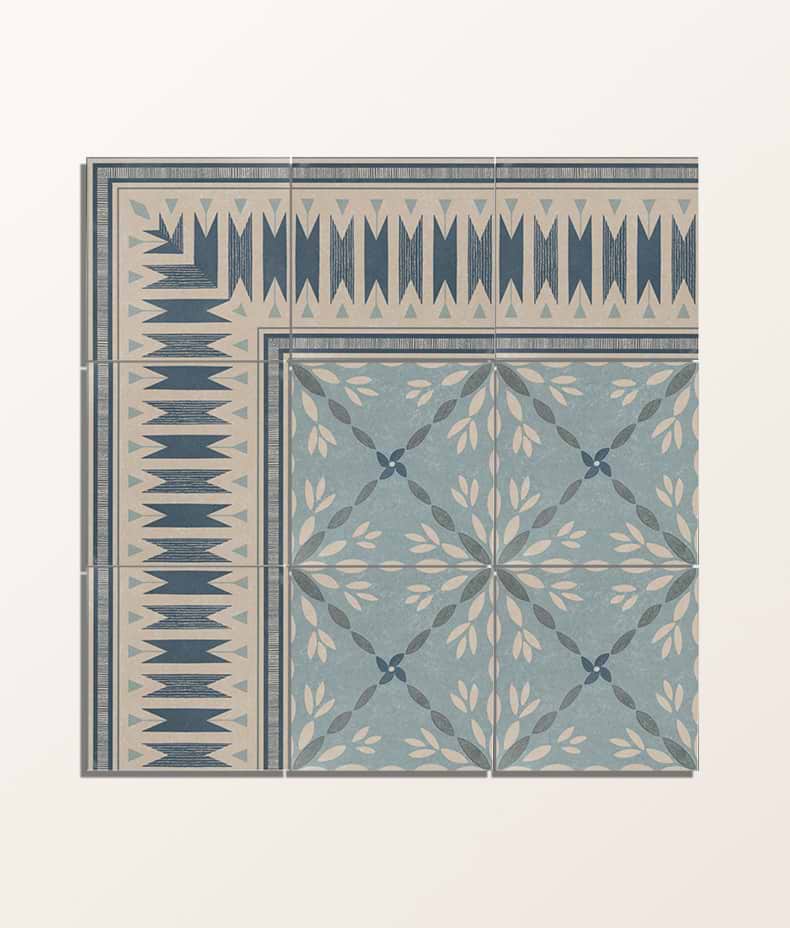 Aventuras Porto Blue Porcelain