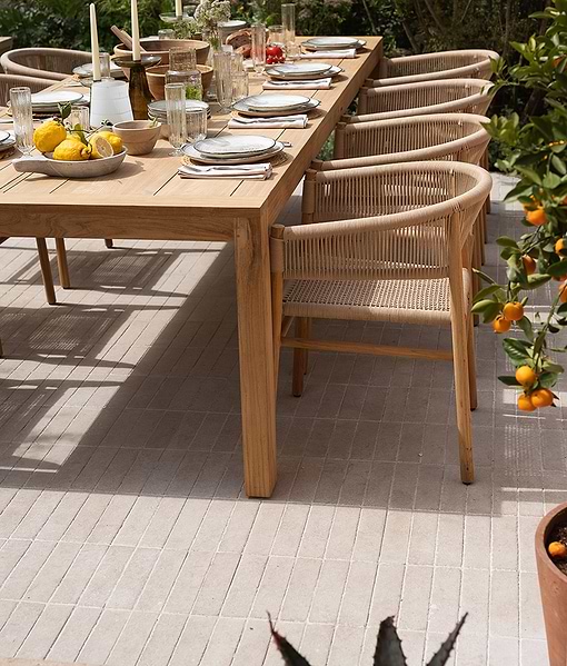 Reform Composite Stone Tumbled Bianco