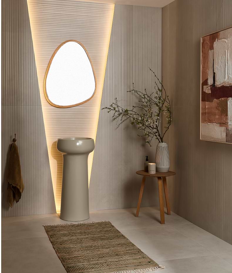 Rhine Ceramic Linear Decor