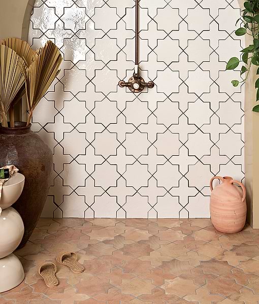 Fez Porcelain Star White