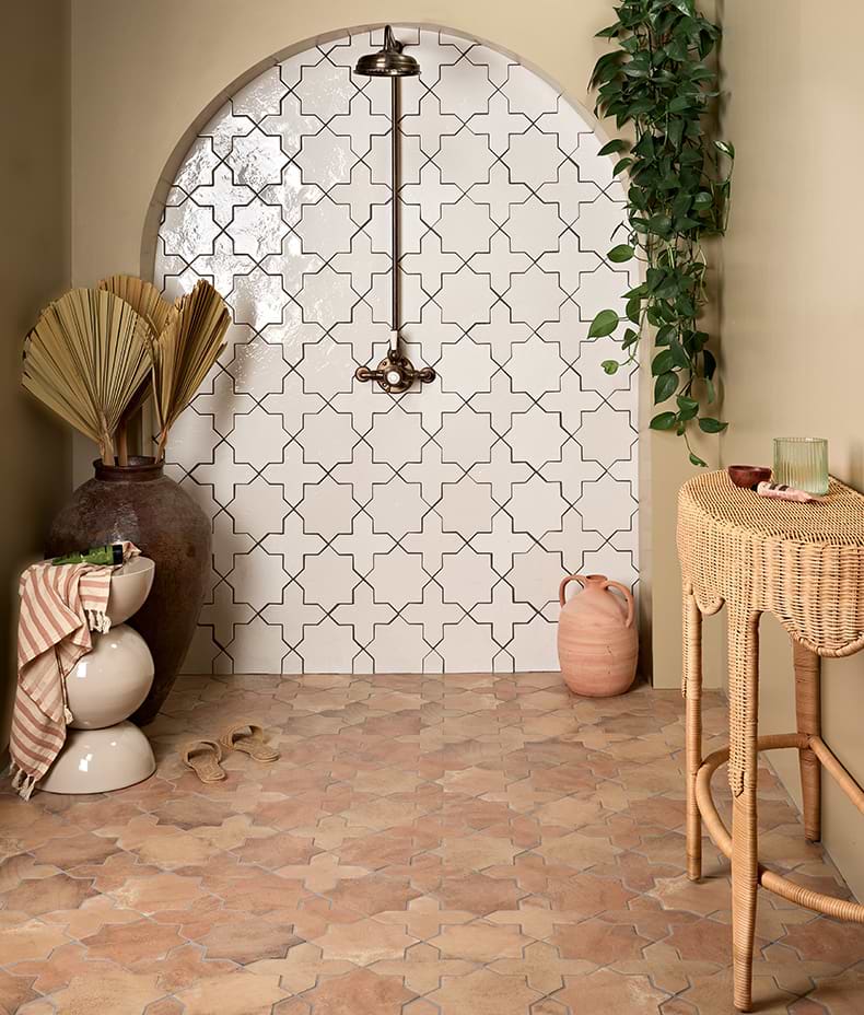 Fez Porcelain Cross Cotto