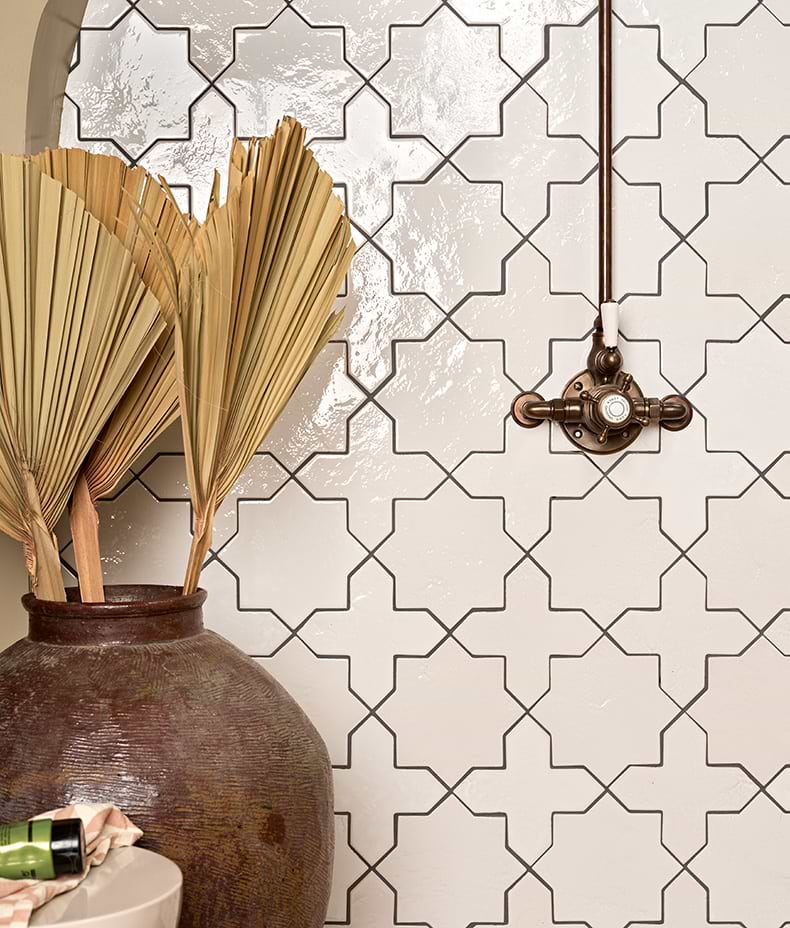Fez Porcelain Star White