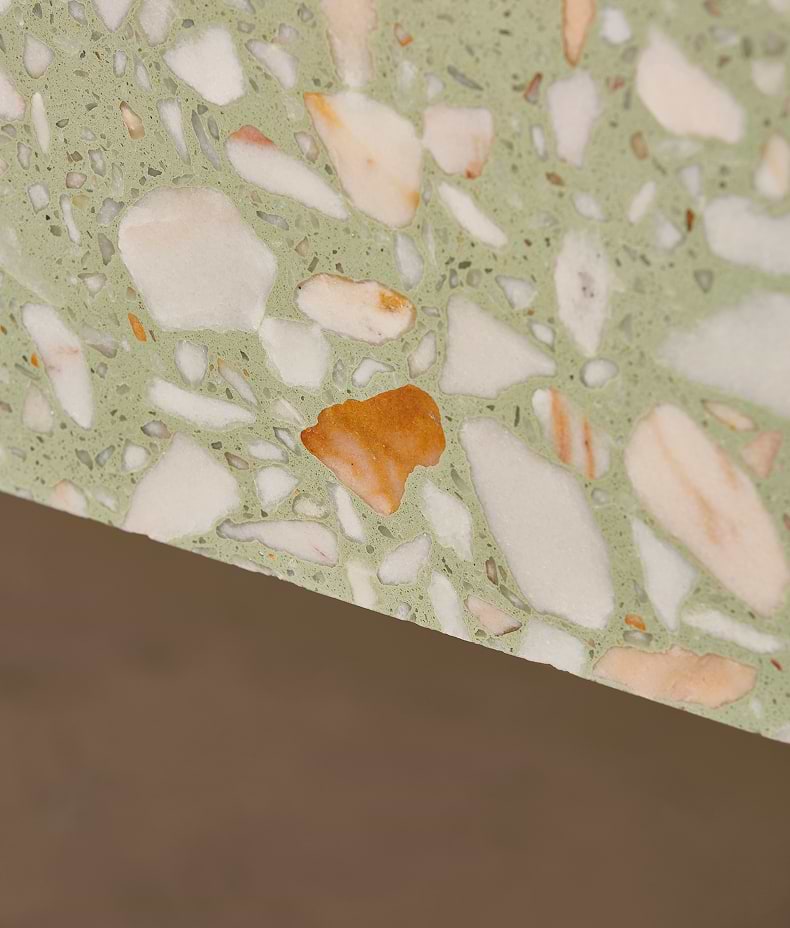 Rialto Real Terrazzo Laguna Honed Slab