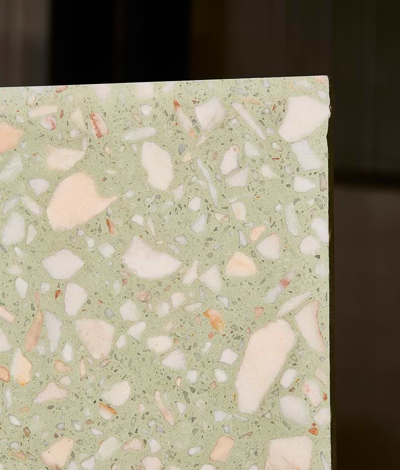 Rialto Real Terrazzo Laguna Honed Slab