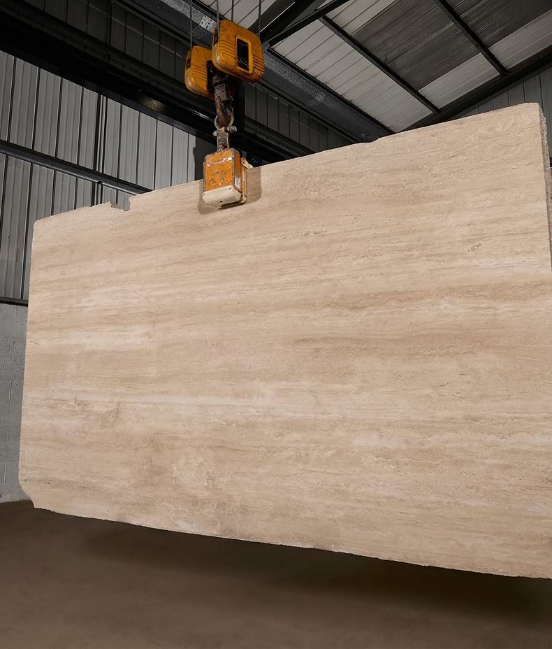 Romano Travertine Honed Slab