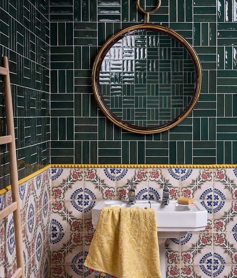 Petite Porcelain Gloss Green