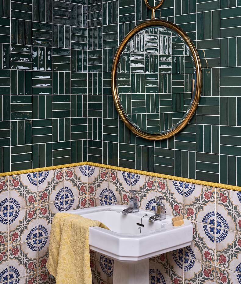 Petite Porcelain Gloss Green
