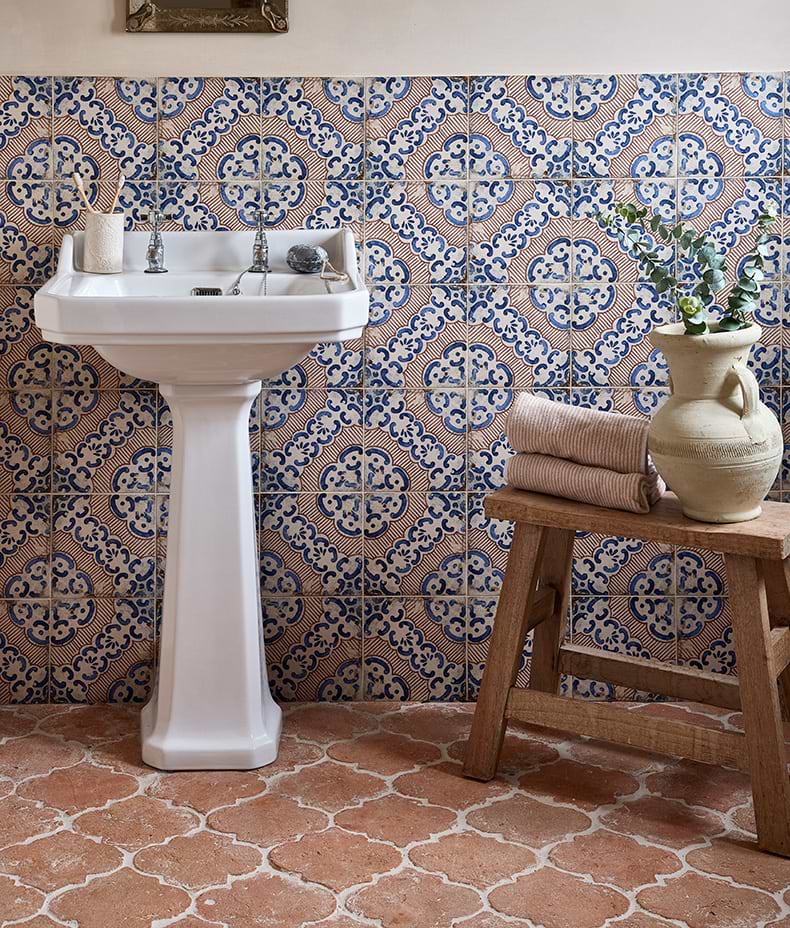 Marlborough Terracotta Arabesque