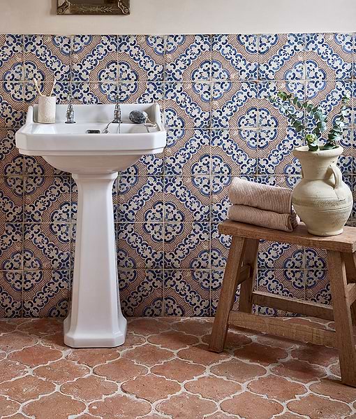 Marlborough Terracotta Arabesque
