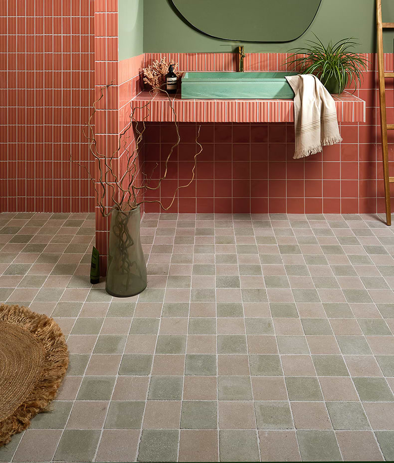 Reform Composite Stone Tumbled Bianco
