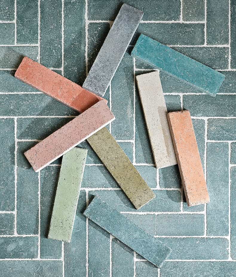Reform Composite Stone Tumbled Aqua