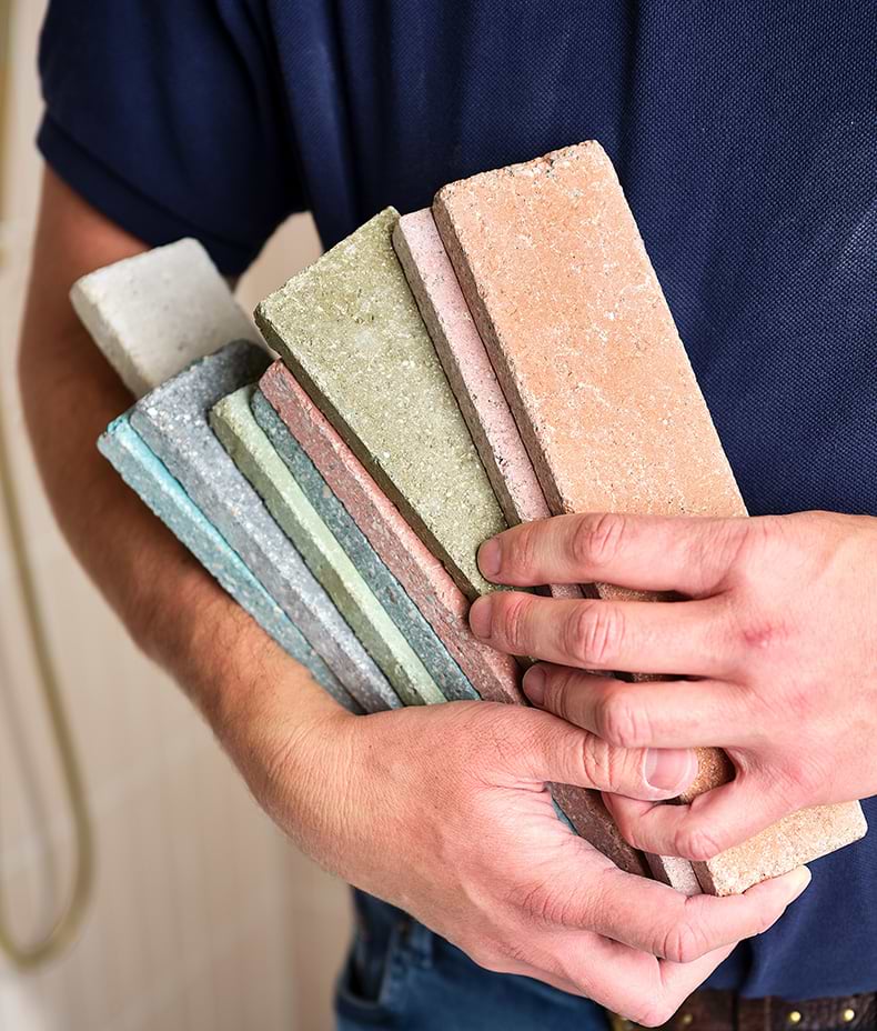 Reform Composite Stone Tumbled Aqua