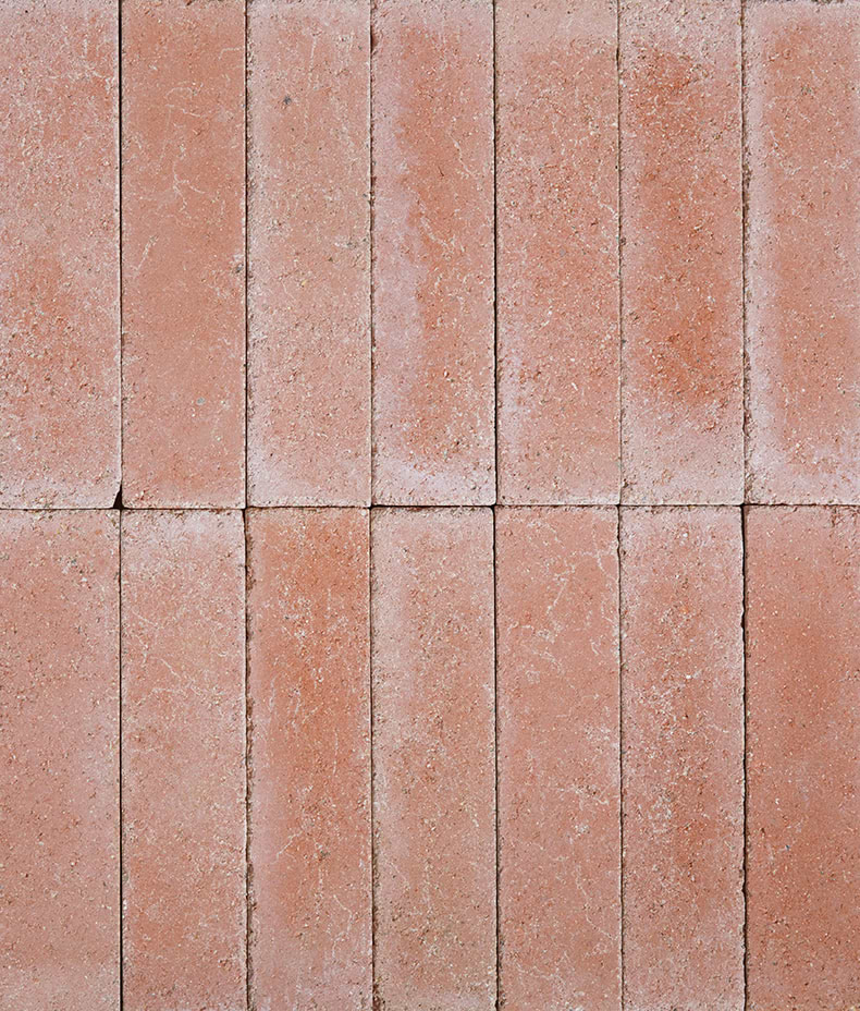 Reform Composite Stone Tumbled Salmon Pink