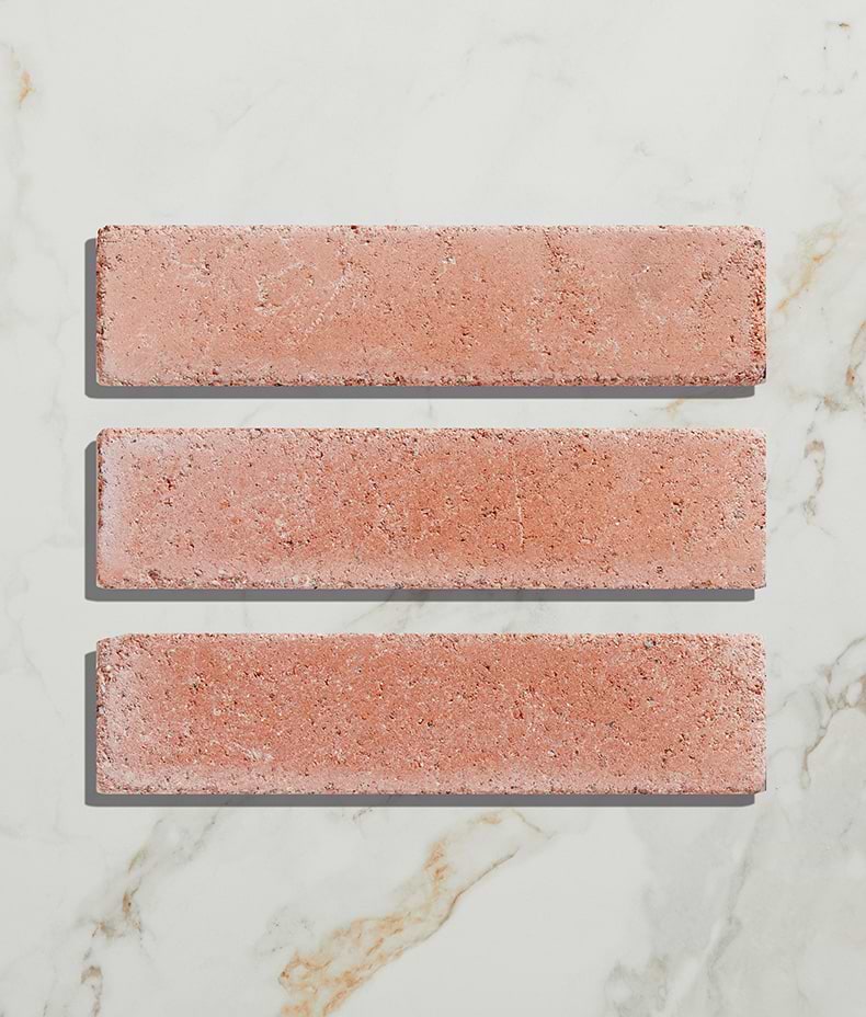 Reform Composite Stone Tumbled Salmon Pink