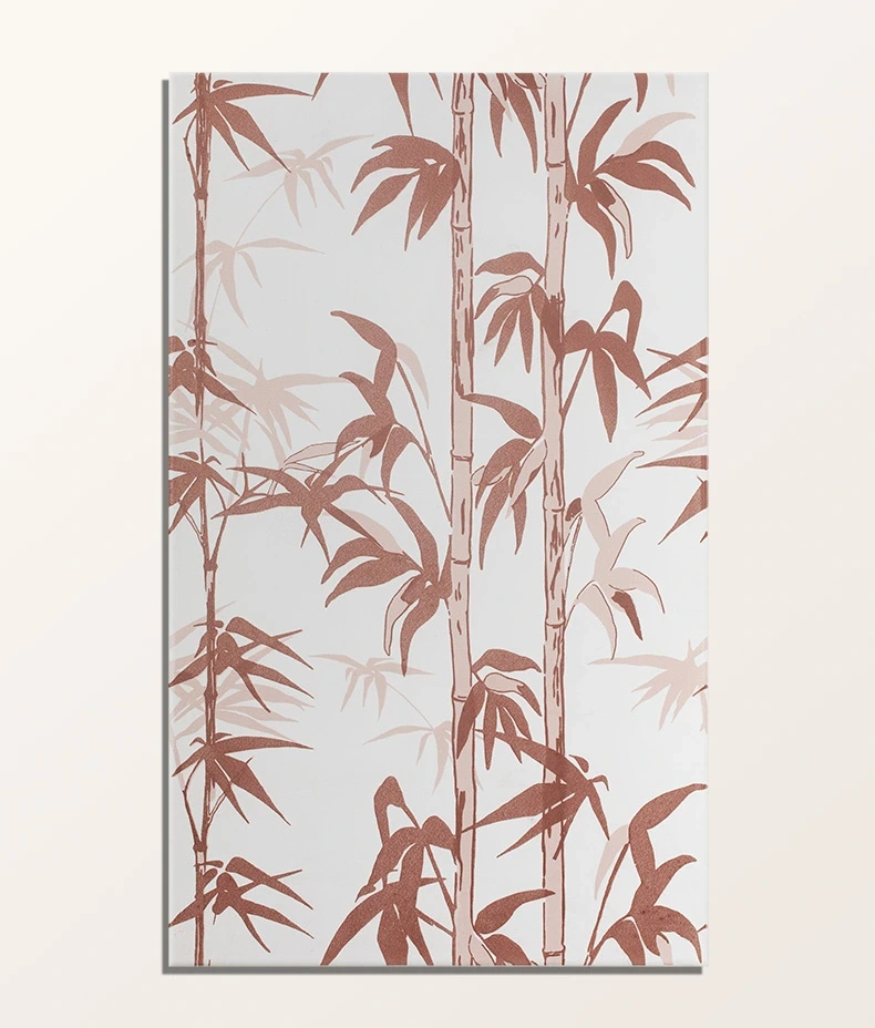 Silk Screen Ceramic Lantau Bamboo Chocolate