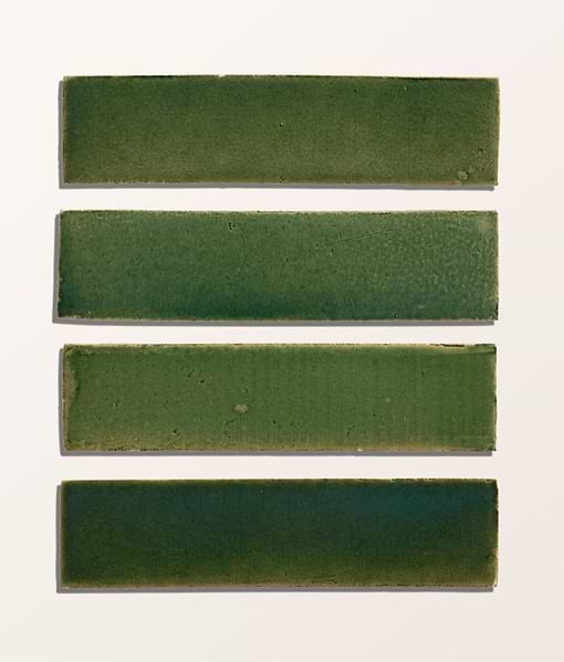 Stone Glaze Ceramic British Green Gloss Brick