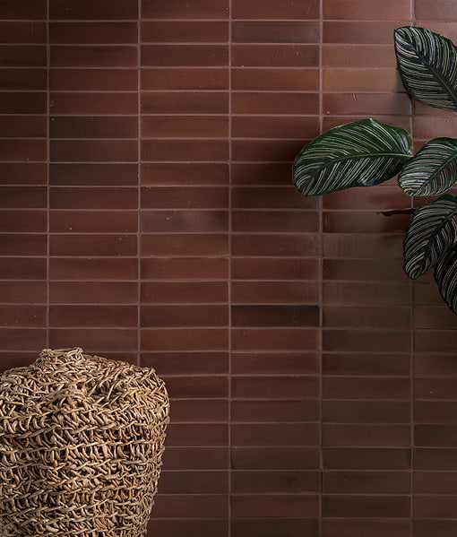 Stone Glaze Ceramic Cola Gloss Brick