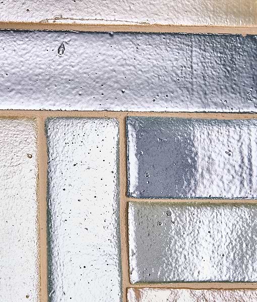 Stone Glaze Ceramic Petrol Green Gloss Brick