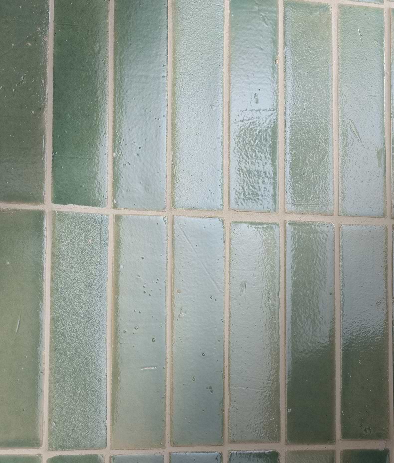 Stone Glaze Ceramic Menthol Gloss Brick