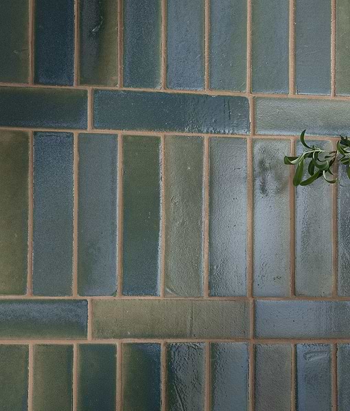 Stone Glaze Ceramic Winter Pond Gloss Brick