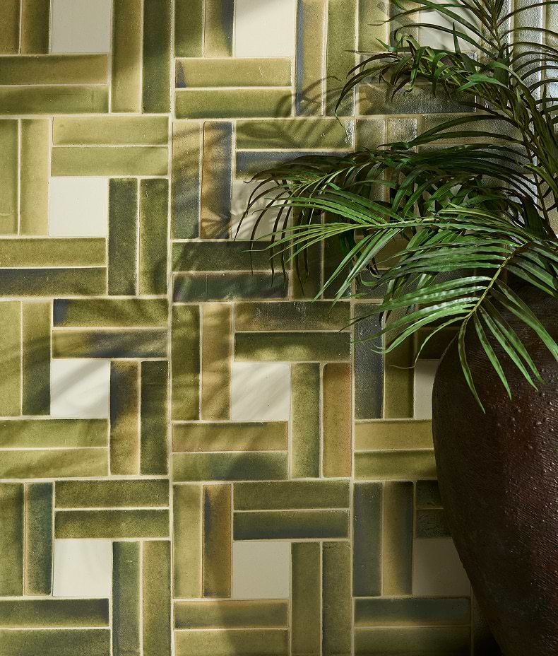Stone Glaze Ceramic Lemongrass Gloss Brick