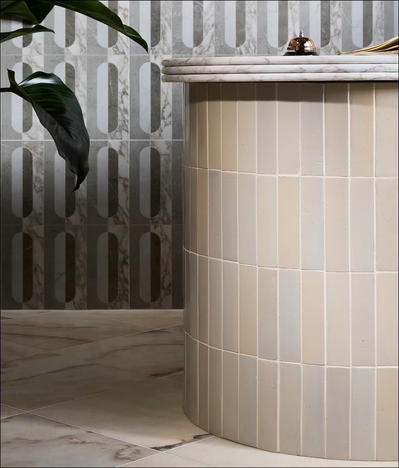 Stone Glaze Ceramic Mink Gloss Brick