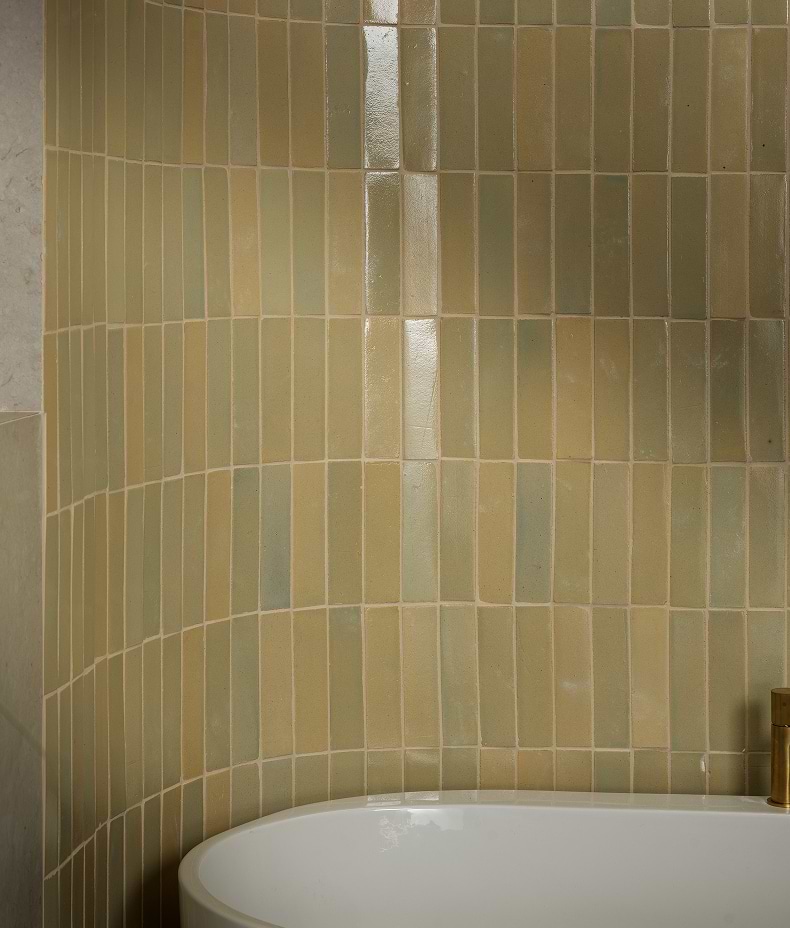 Stone Glaze Ceramic Chambray Gloss Brick