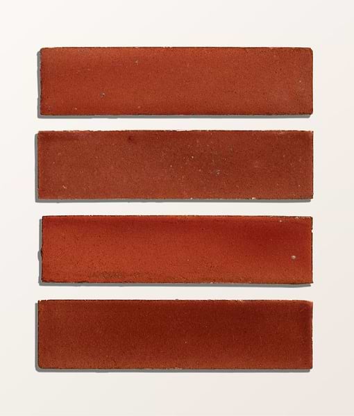 Stone Glaze Ceramic Imperial Red Gloss Brick