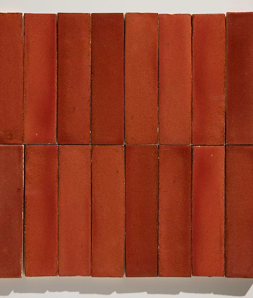 Stone Glaze Ceramic Imperial Red Gloss Brick