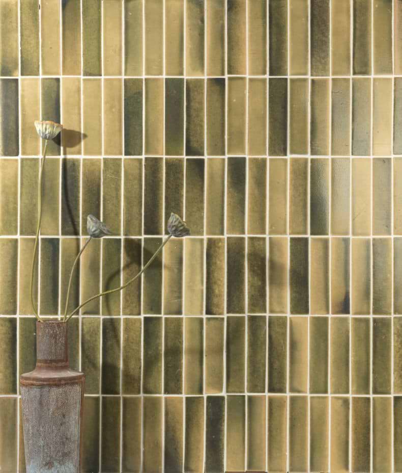 Stone Glaze Ceramic Lemongrass Gloss Brick