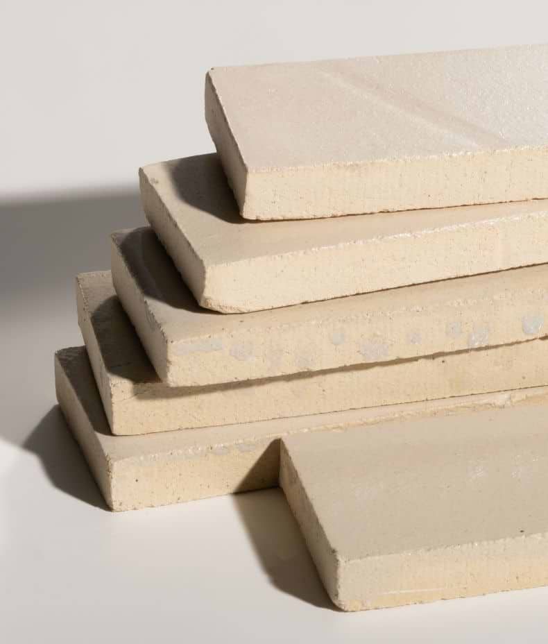 Stone Glaze Ceramic Linen Gloss Brick