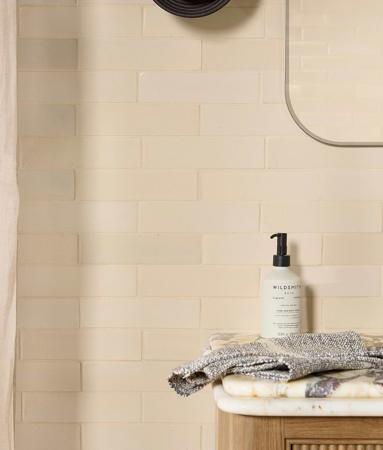 Stone Glaze Ceramic Linen Gloss Brick