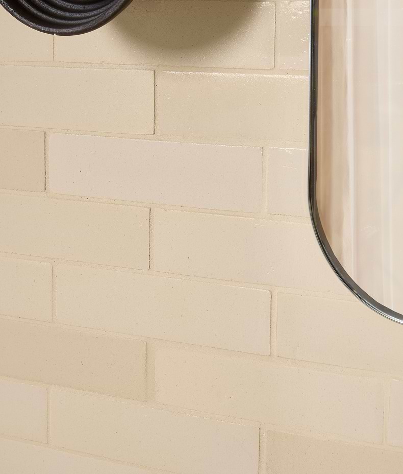 Stone Glaze Ceramic Linen Gloss Brick