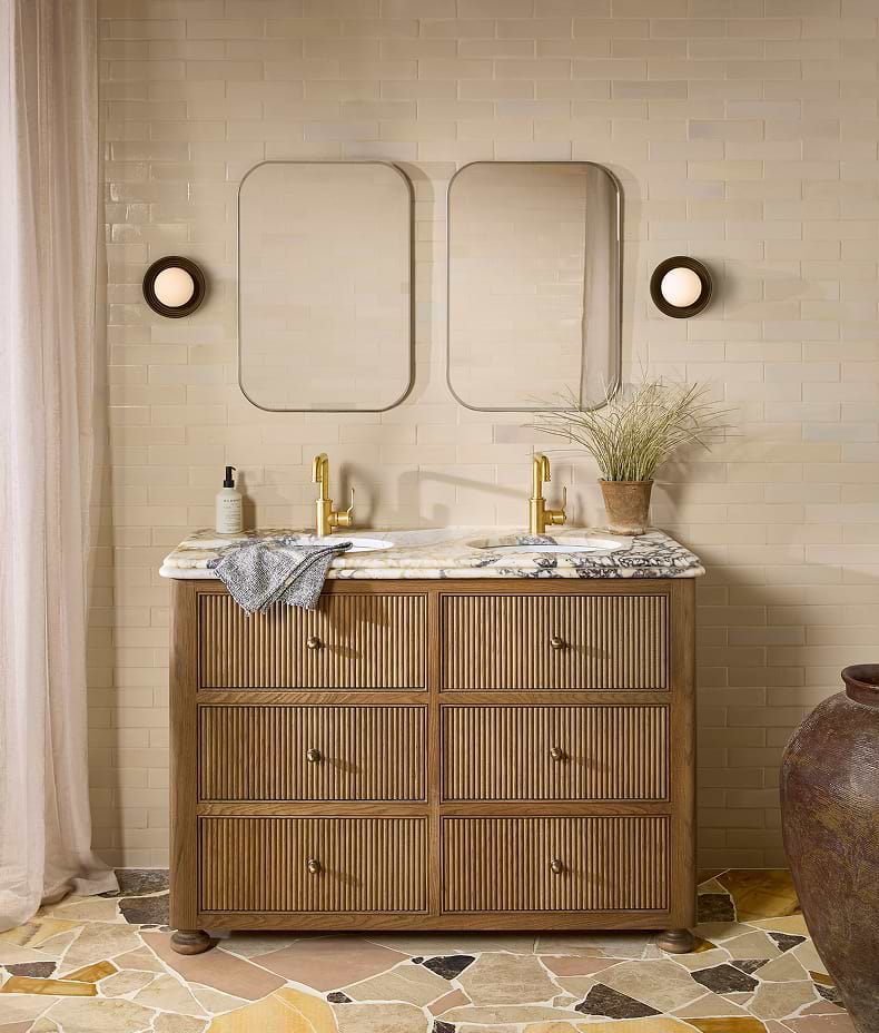 Stone Glaze Ceramic Linen Gloss Brick