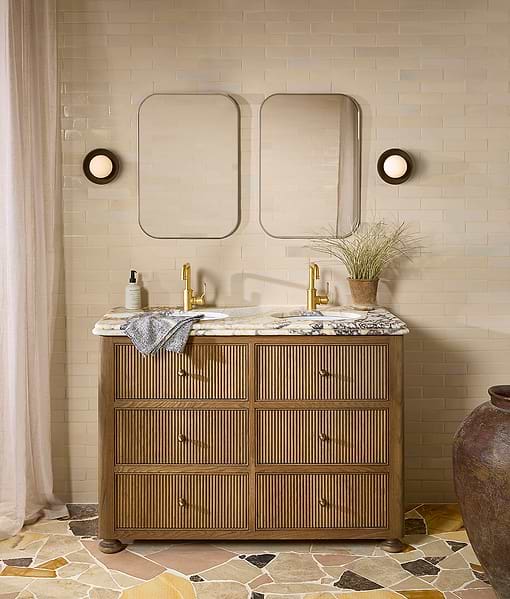Stone Glaze Ceramic Linen Gloss Brick