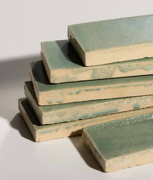 Stone Glaze Ceramic Menthol Gloss Brick
