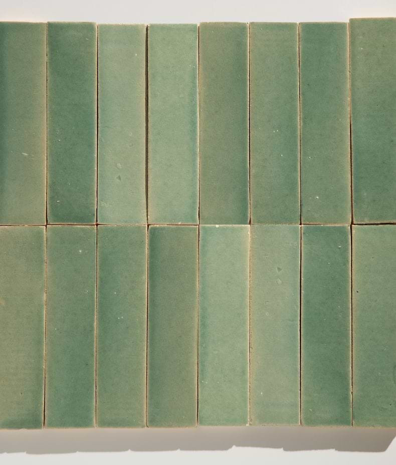 Stone Glaze Ceramic Menthol Gloss Brick