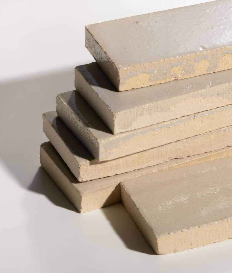 Stone Glaze Ceramic Mink Gloss Brick