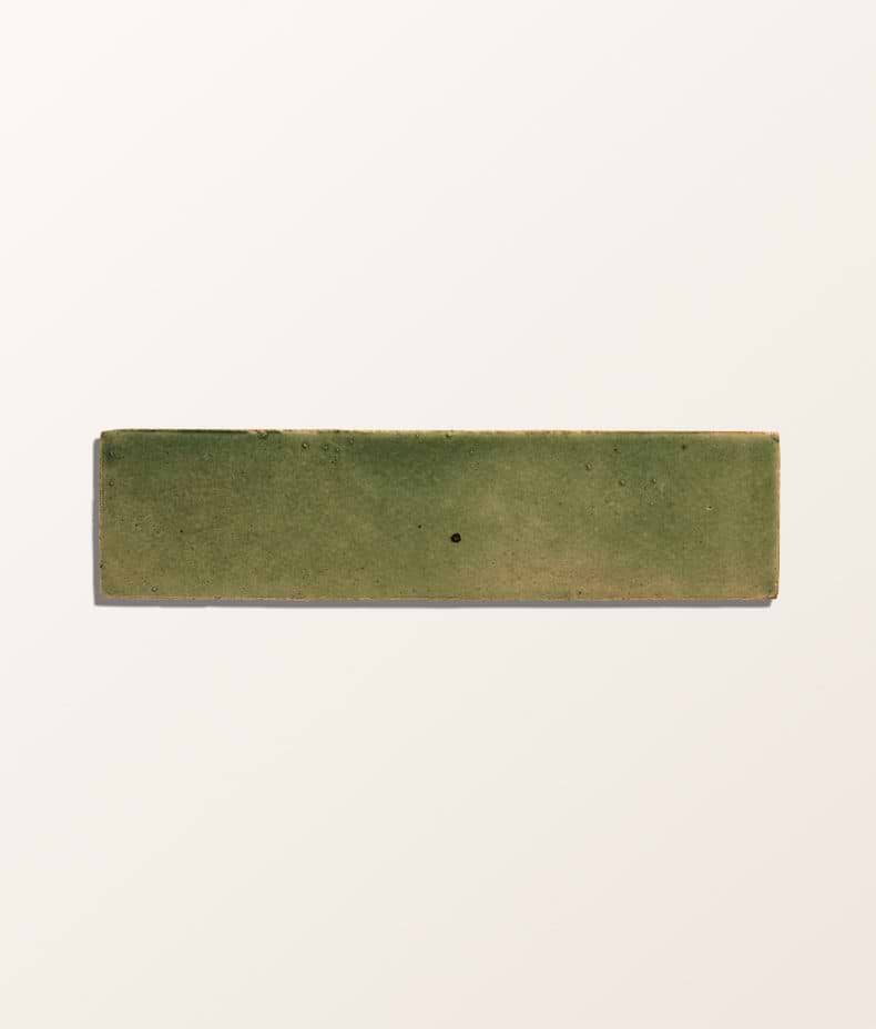 Stone Glaze Ceramic Olive Leaf Gloss Brick