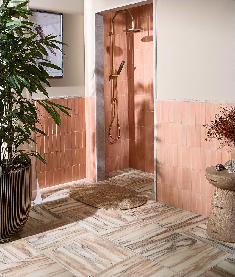Stone Glaze Ceramic Petal Gloss Brick