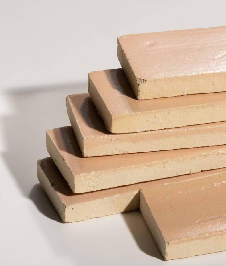 Stone Glaze Ceramic Petal Gloss Brick