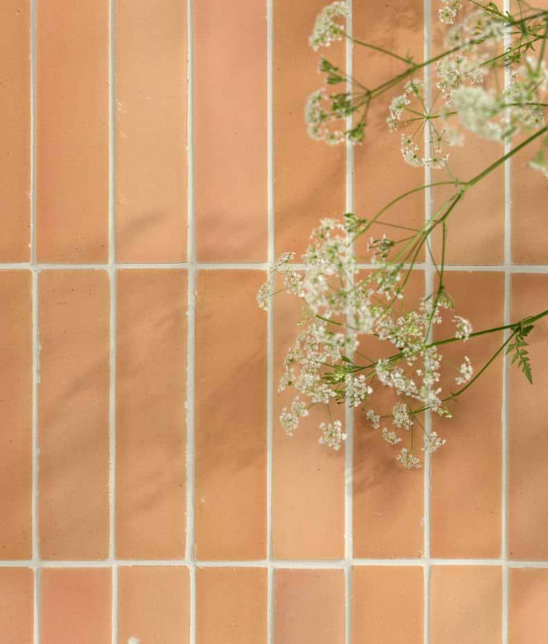 Stone Glaze Ceramic Petal Gloss Brick