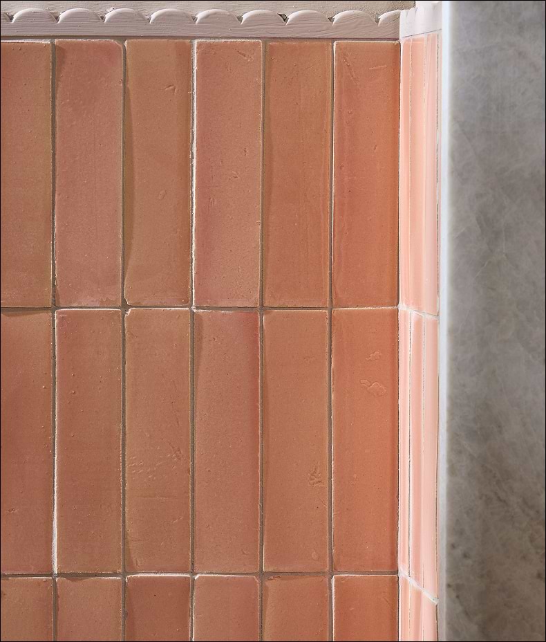 Stone Glaze Ceramic Petal Gloss Brick
